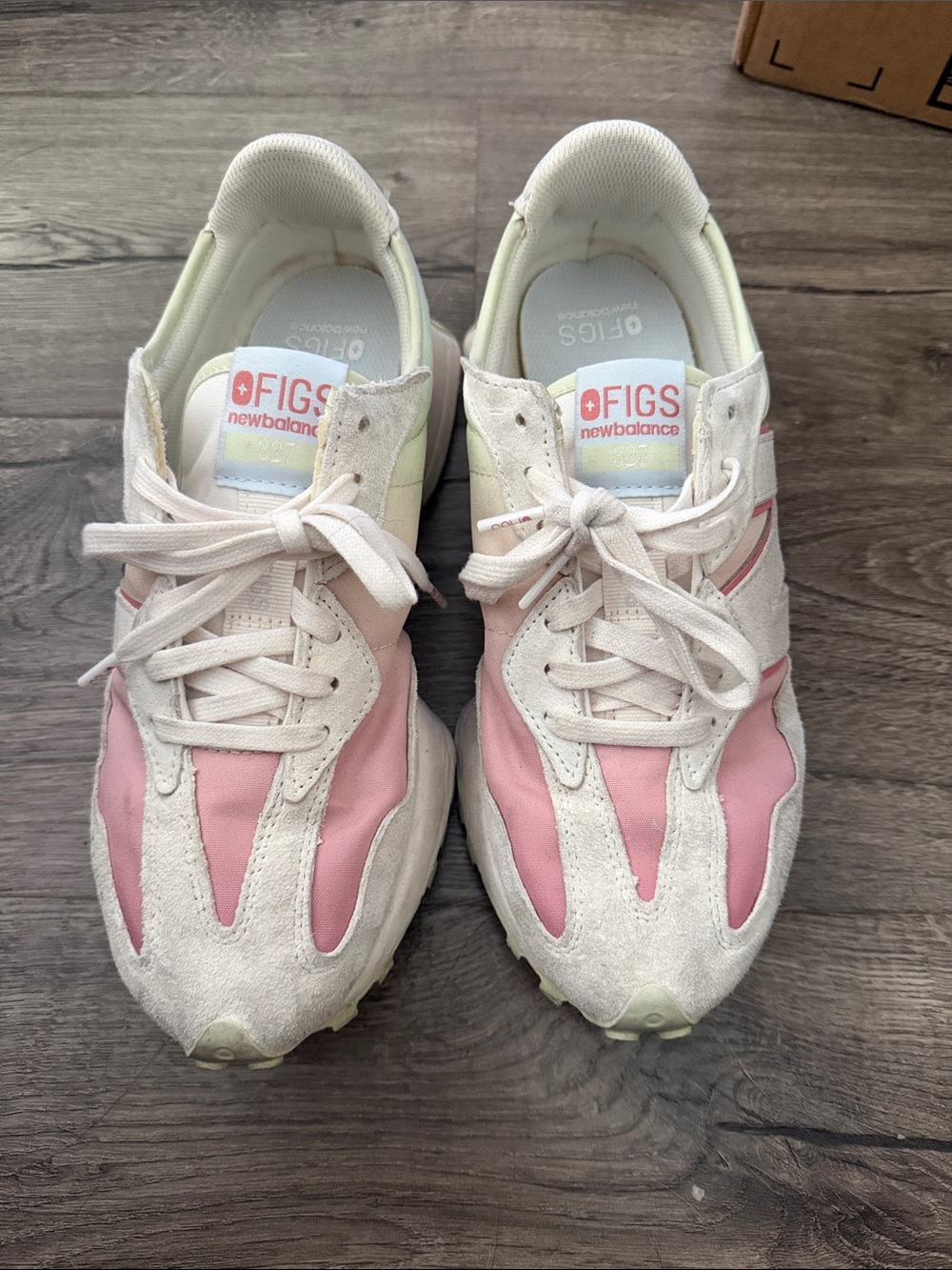 Figs x New Balance Women’s 327 multicolor shoes